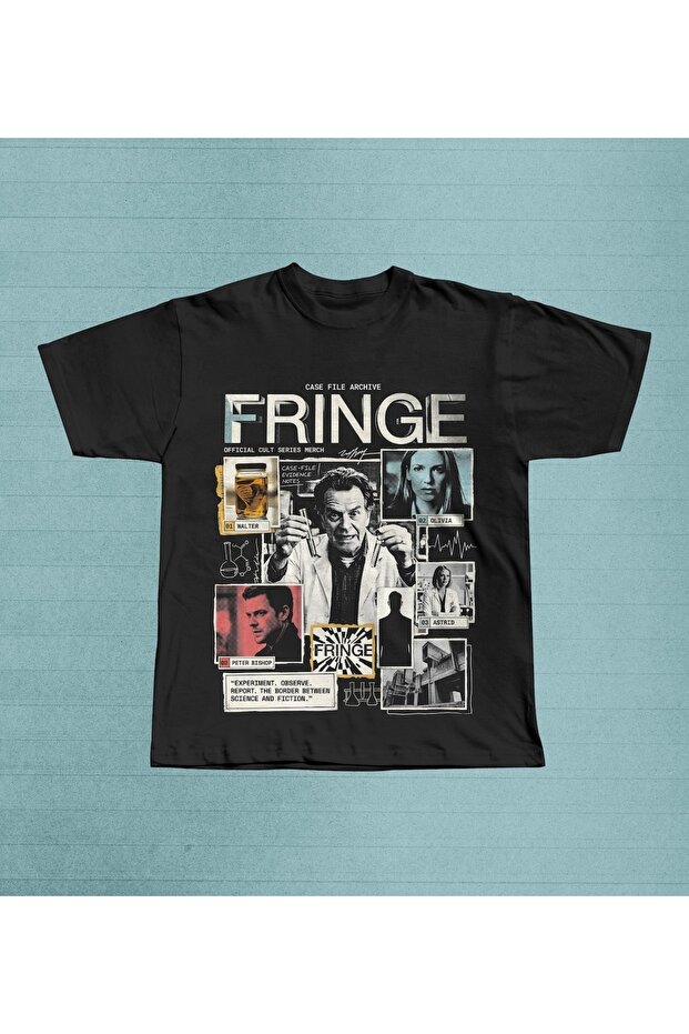 Fringe Printed Unisex Oversize T-Shirt