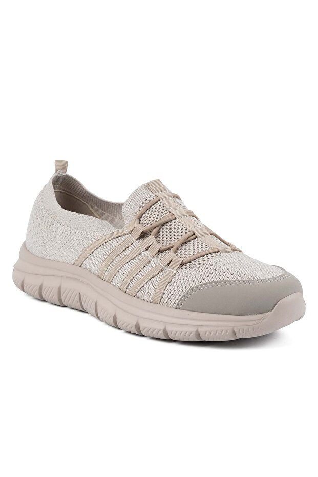 5223 Women's Anatomical Walking Shoes-Beige