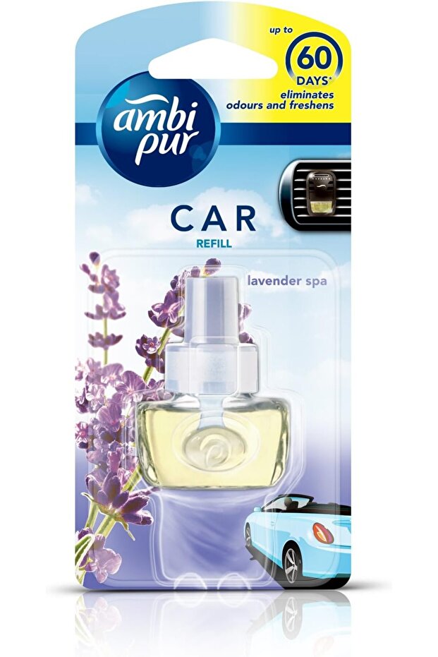 - Lavender Spa Car Air Freshener Refill 7.5 ml