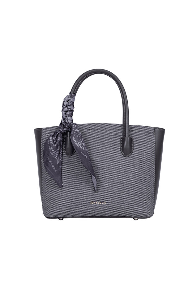 Ladies Hand Bag with adjustable JLSU26-06, Gray