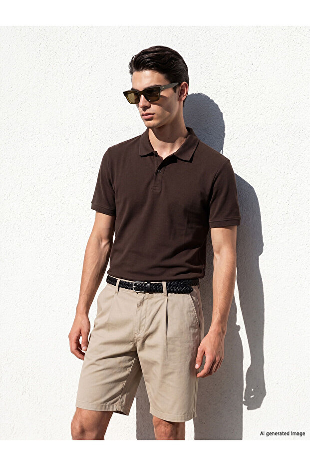 Trendlucky with a Difference Polo Collar Men's T-Shirt
