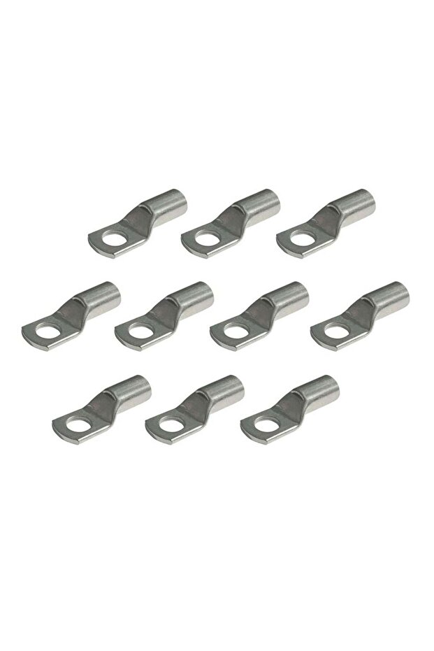 Copper Cable Lugs Ring Terminal Connectors,for Marine, Solar, Automotive Electric Home Applications etc(Pack-Of 10) (Cable Size 10mm, Hole Size 6mm)