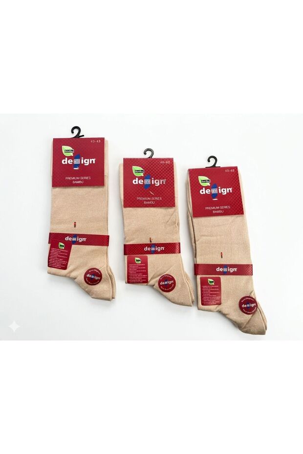 Men's Bamboo Seamless Socks 6-Pack