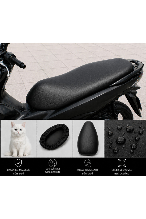 Salcano Nova Motorcycle Saddle Cover Waterproof Saddle Protection