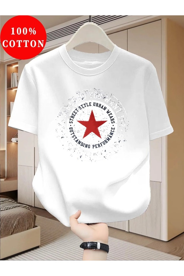 Unisex Comfortable Fit Tshrit Mixed Printed Tshirt