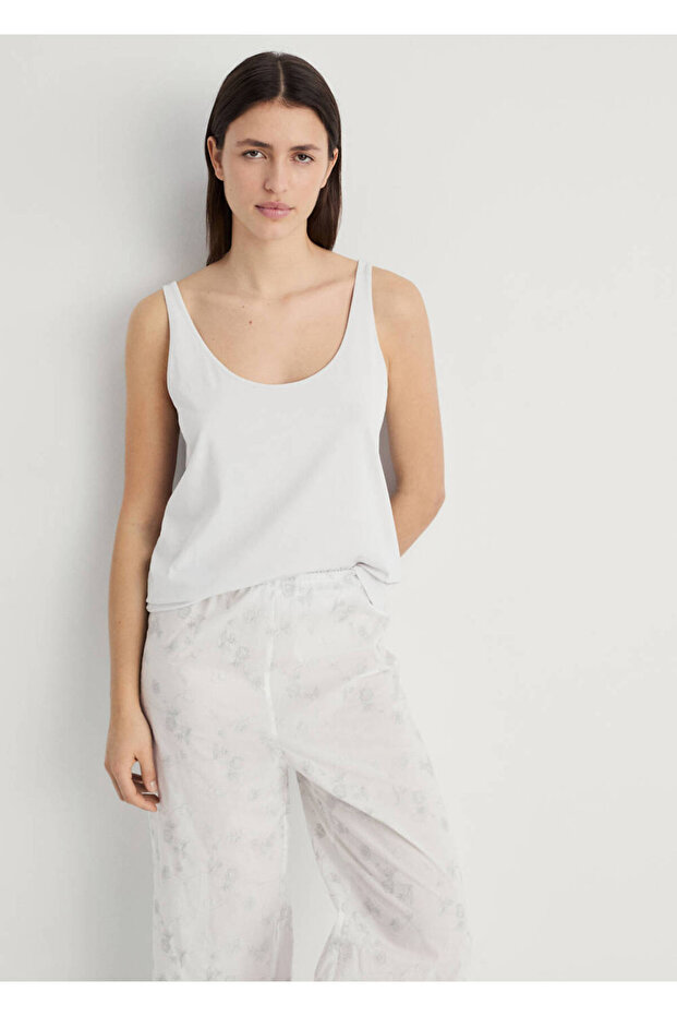 Bestickte Pyjamahose - 6