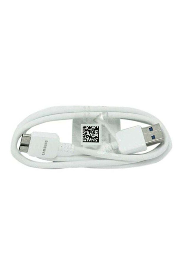 كابل شحن سريع ومزامنة البيانات لهاتف سامسونج جالاكسي نوت 3 - كابل USB متين باللون الأبيض - 2