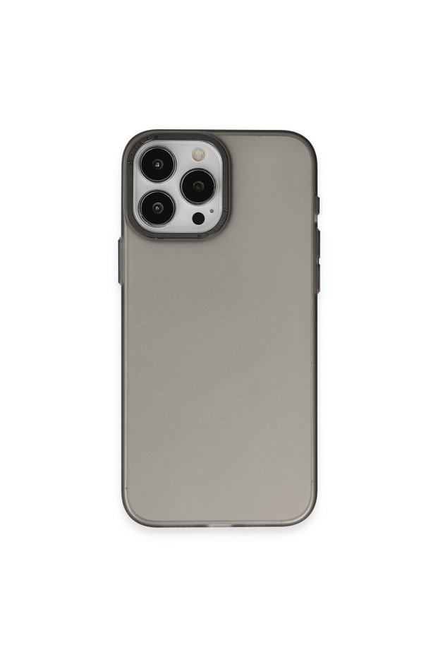 Apple iPhone 15 Pro Compatible Case Modos Metal Cover - Black