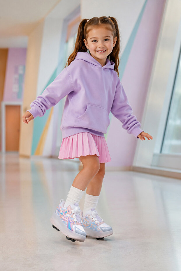Girl's Sneaker Shoes 598Xka9626