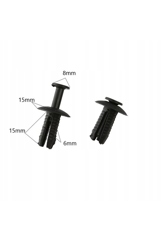 Clipsuri fixare BMW E30/E36/E46/E39/E60, set 20 bucati, 51111964186 - 3