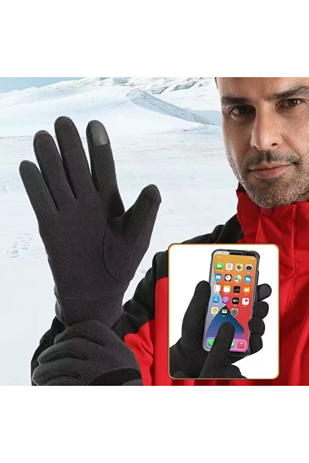Fleece Ciclism Mănuși touchscreen - 5