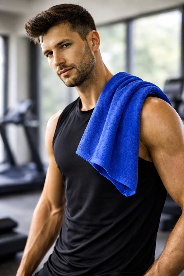 Microfiber Fitness Towel 40 X 100 cm – Quick-Drying Towel for Sports, Yoga, Running, and Travel