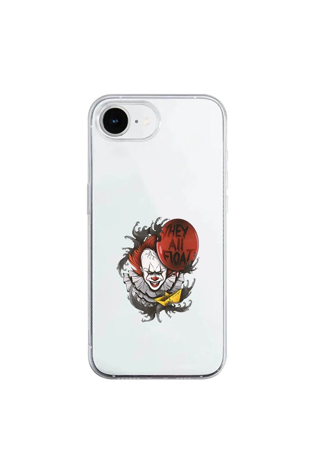 حافظة شفافة متوافقة مع iPhone 16e بتصميم Horror 1