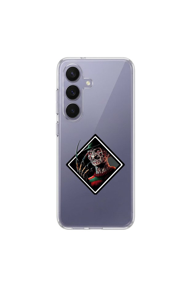 Samsung Galaxy S26 Compatible Horror 2 Design Transparent Case