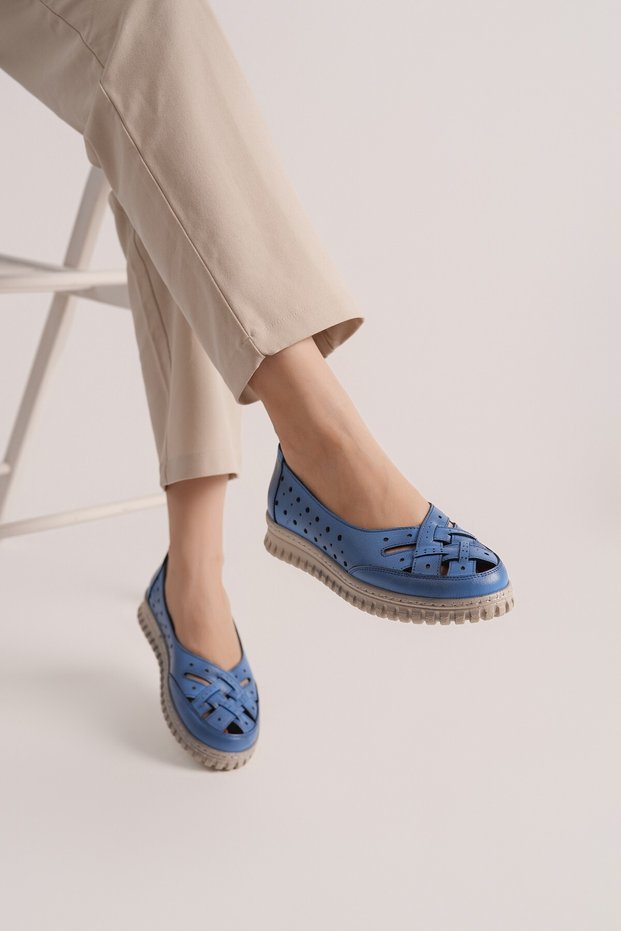 Genuine Leather Women's Daily Light Comfortable Orthopedic Summer Casual Shoes Dd0123