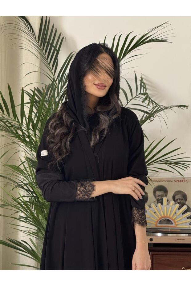 عبايه سعاد بتصميم راقٍ يجمع بين الفخامة والأنوثة - 2