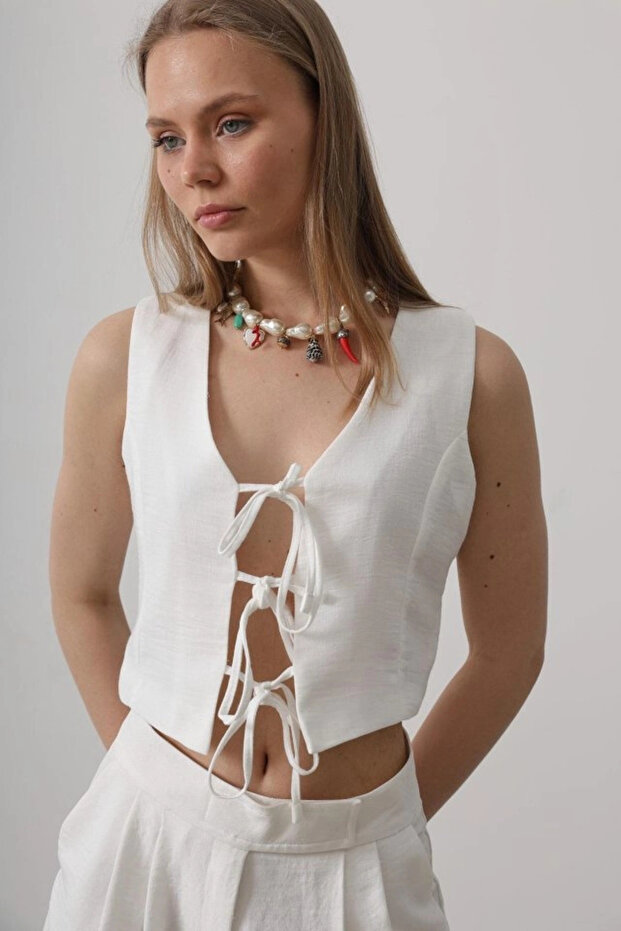 Laced vest - 4