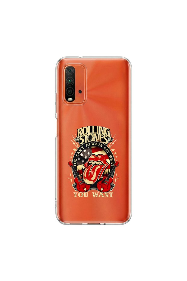 حافظة شفافة متوافقة مع Redmi 9T مصنوعة من المعدن بتصميم 15