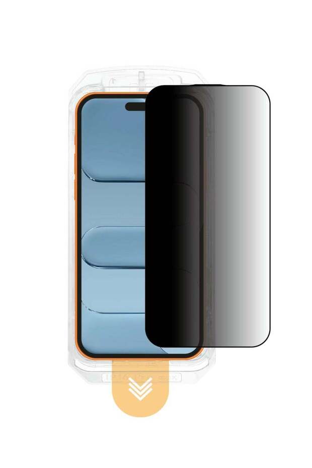 Magic Privacy Glass Screen Protector for iPhone 17 Pro | 9H Tempered Glass | Anti-Spy Privacy Filter | Auto-Alignment Applicator Box | Scratch Resistant & Anti-Shatter