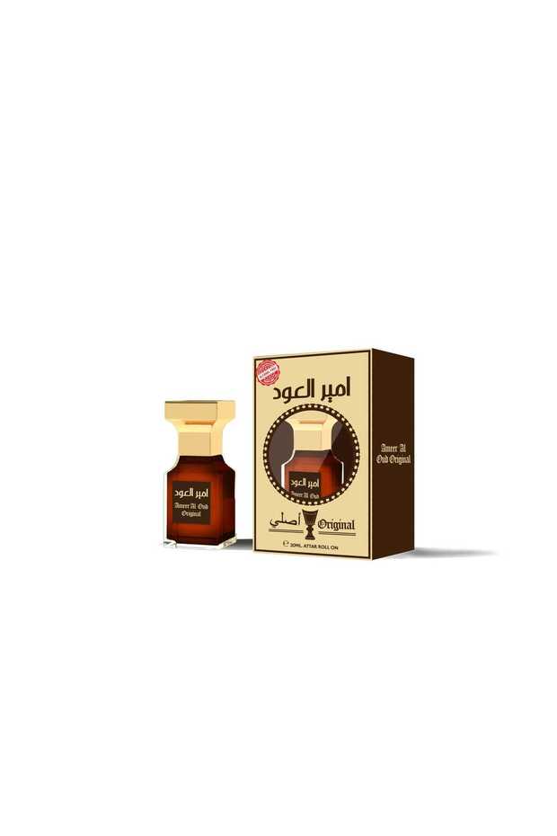 عطر أمير العود الأصلي 20 مل - عطر عربي فاخر من العود بتركيبة رول أون