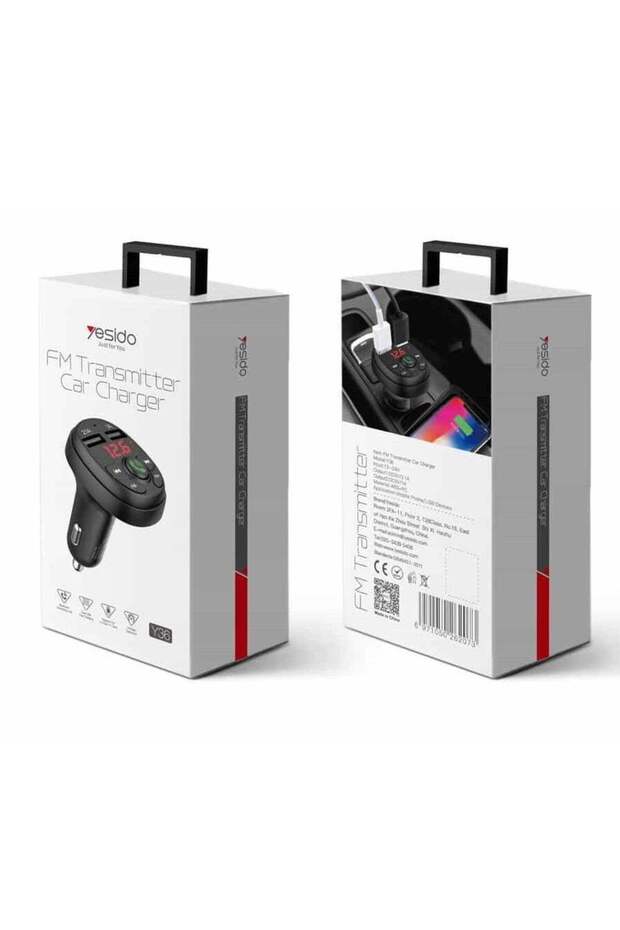 Car Bluetooth Charger FM Transmitter - Y36