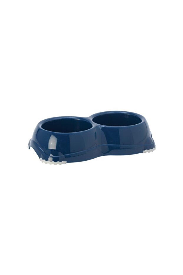 Double Smarty Bowl 26.1 x 14.4 x 5.7 cm-2x330ml-Blue