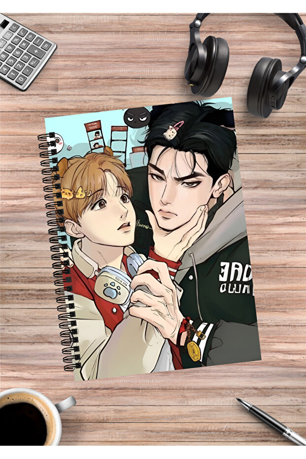 Jinx Jaekyung Dan Bl Anime Spiral Notebook A5 (50 Sheets)