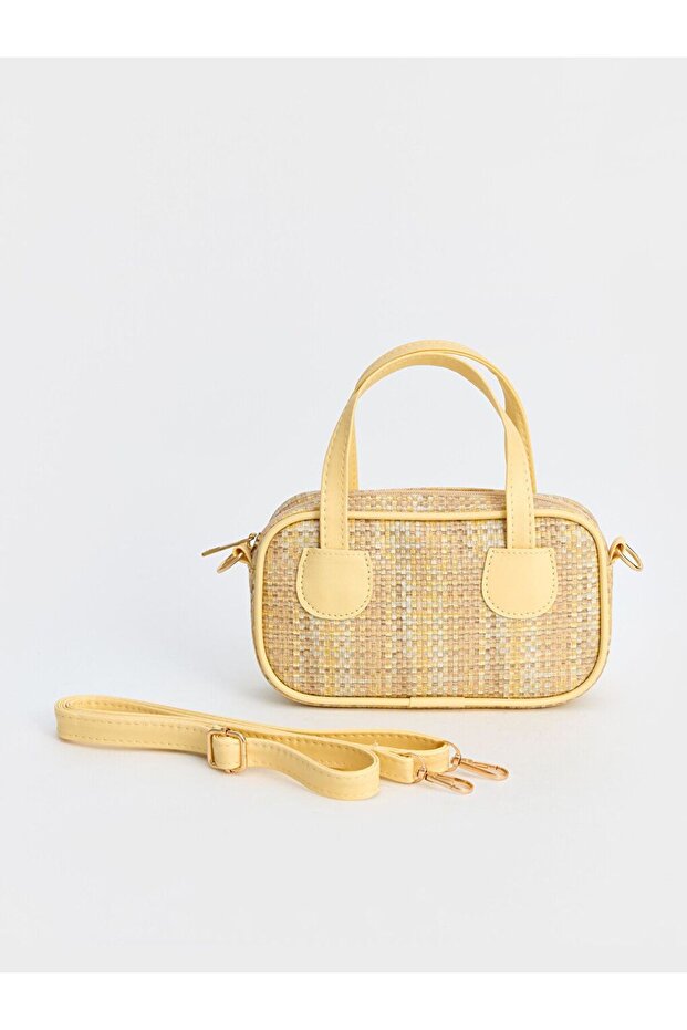 Lcw Accessories Straw Look Girls' Shoulder Bag