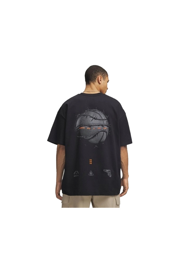 U m hwt hoops photoreal ss men's basketball t-shirt - colorful