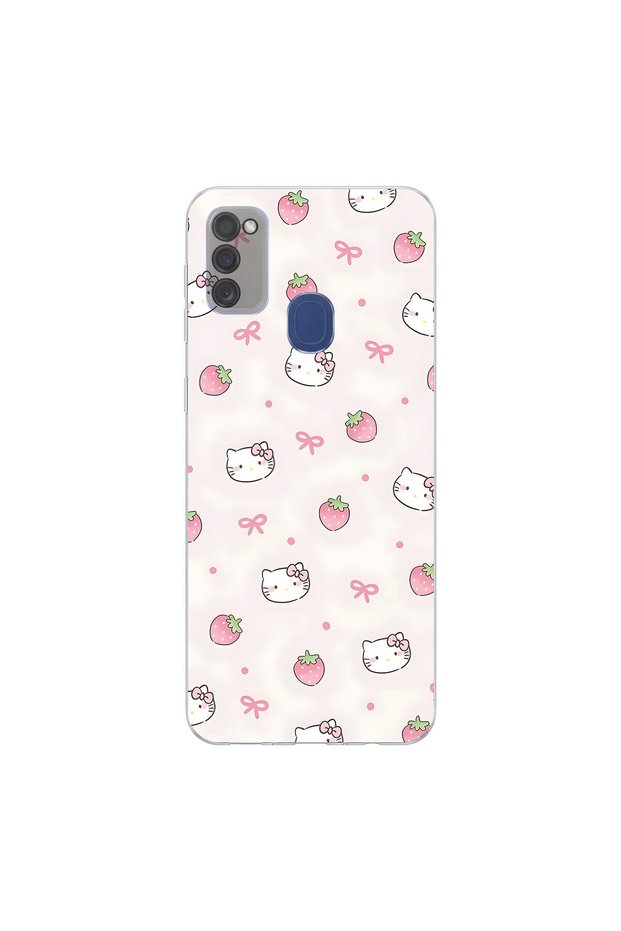 Samsung Galaxy M30S Compatible Minies 2 Design Transparent Case