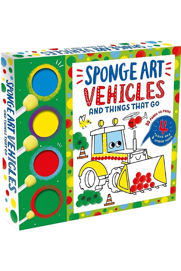 Sponge Art Vehicles and Things That Go