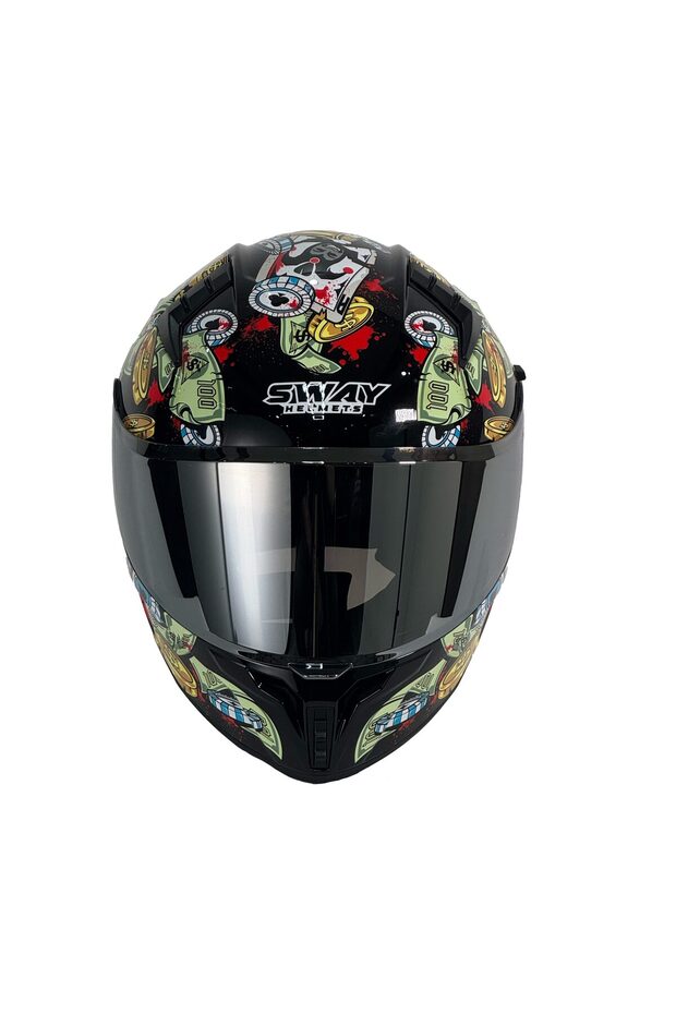 SW 869 FULL FACE KASK GREY GREN M