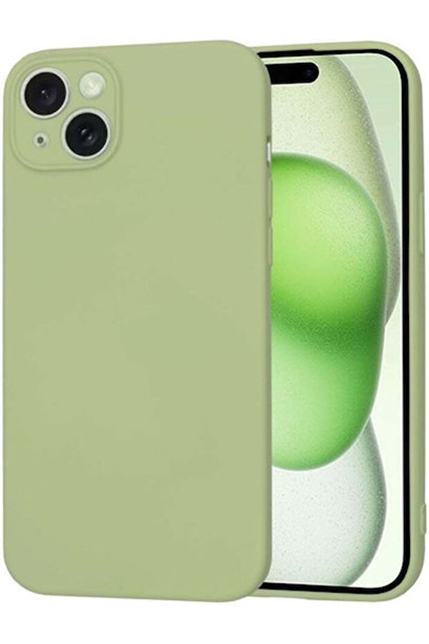 Softflex Πίσω Θήκη Σιλικόνης Πράσινη (iPhone 15 Plus) - 2