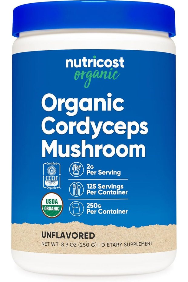 Organic Cordyceps Mushroom Powder 250 Grams - USDA Certified Organic, Non-GMO, Gluten Free