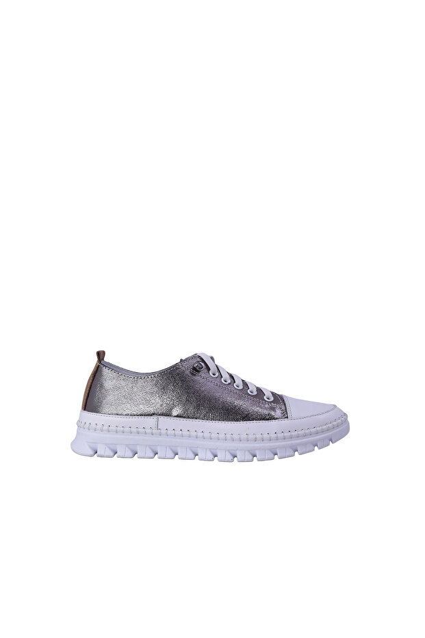 Women's Casual Sneakers Lace-Up Wedge Heel
