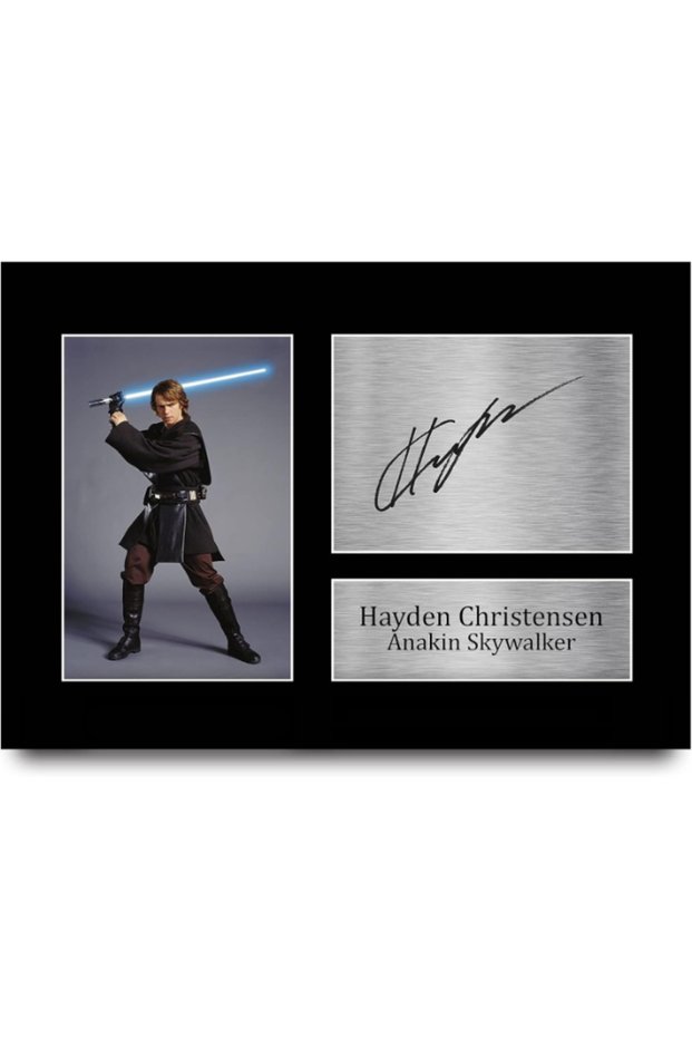 Hayden Christensen Gift Signed A4 Printed Autograph Star Wars Gifts Anakin Skywalker Print Photo Picture Display