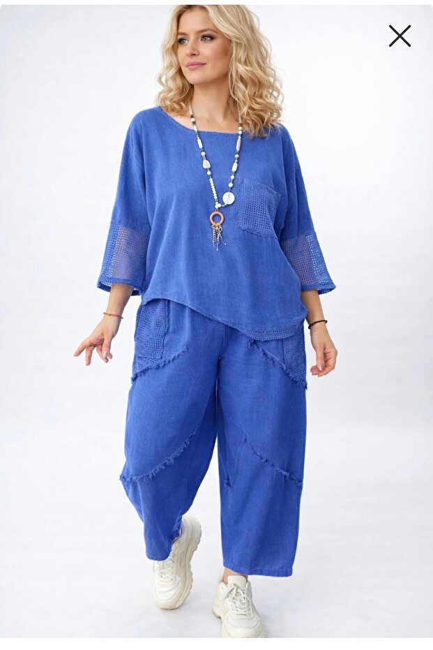 Linen Mesh Dirty Stitch Set