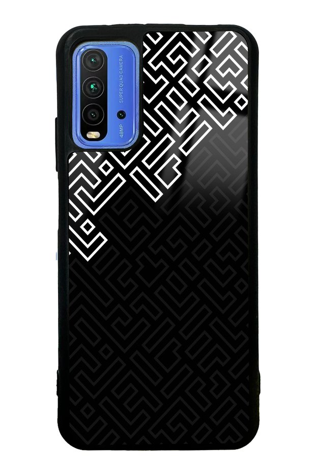 Xiaomi Redmi 9t Cipher Path Design Glossy Phone Case