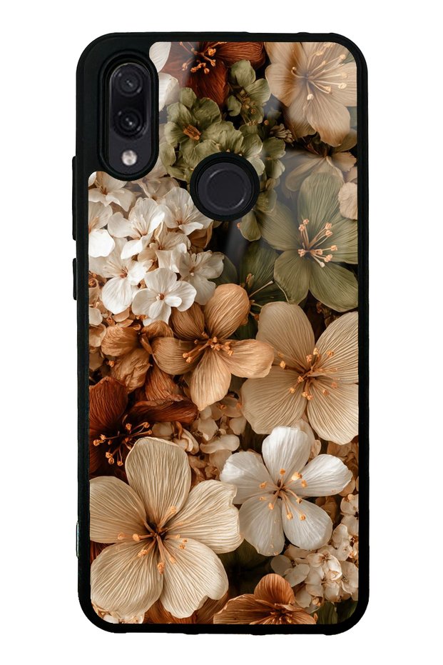 حافظة هاتف لامعة بتصميم باقة الخريف لهاتف Xiaomi Redmi Note 7