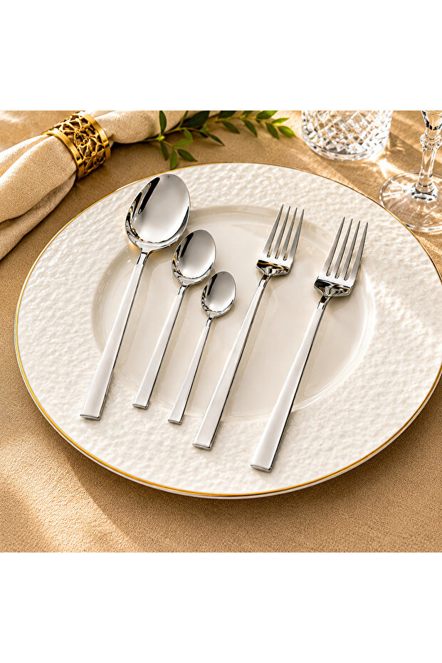 Luxury Stick Model 30 Piece Stainless Steel Cutlery Set – Boxed Special Series Brilllant
