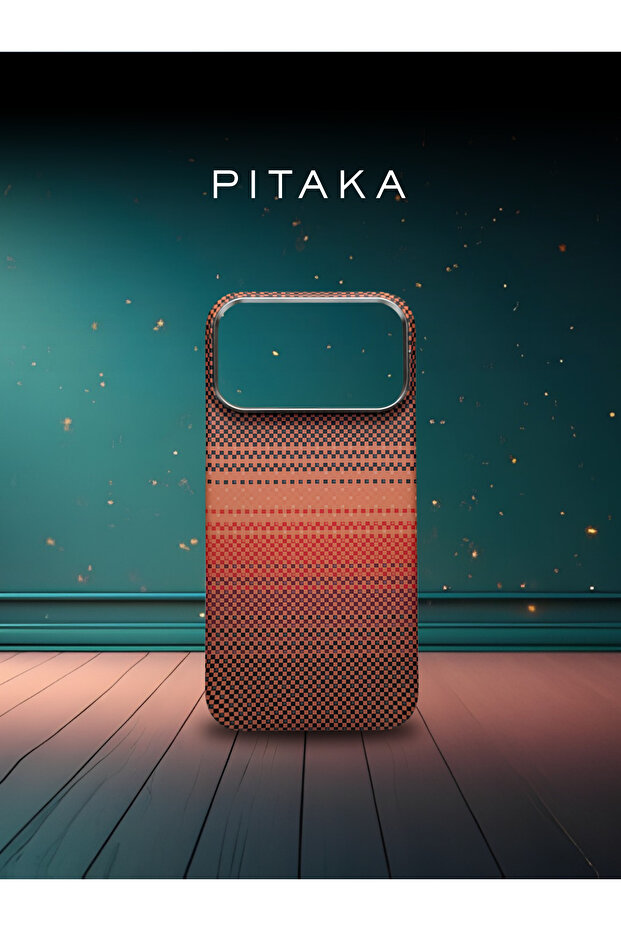 Premium Aramid Fiber Mobile Case | Ultra-Thin, Lightweight, Tactile Woven Texture, Enhanced Camera Protection, MagSafe Compatible & Durable Geometric Protective Cover
