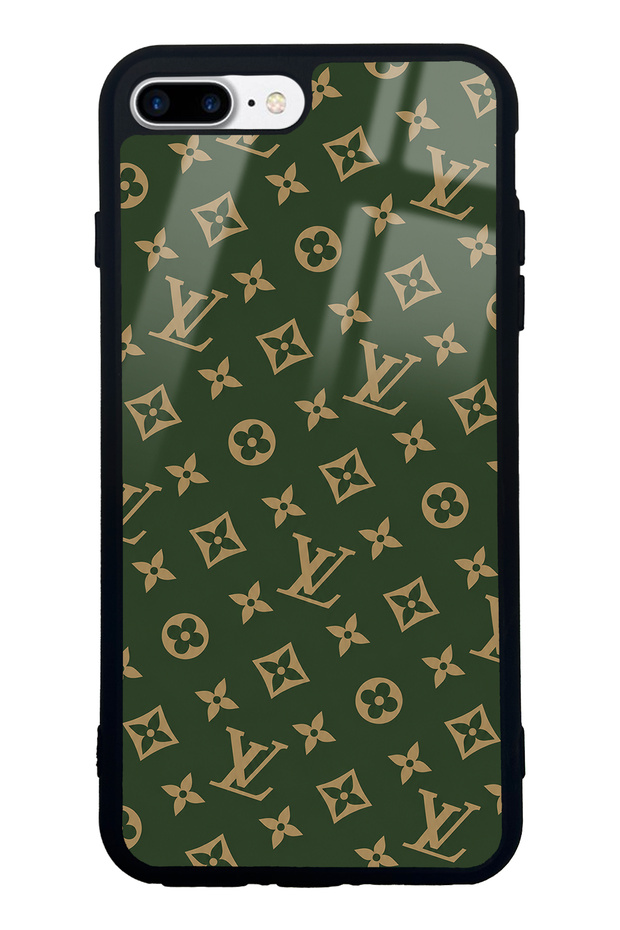 iPhone 7 Plus - 8 Plus Green Lv Design Glossy Phone Case