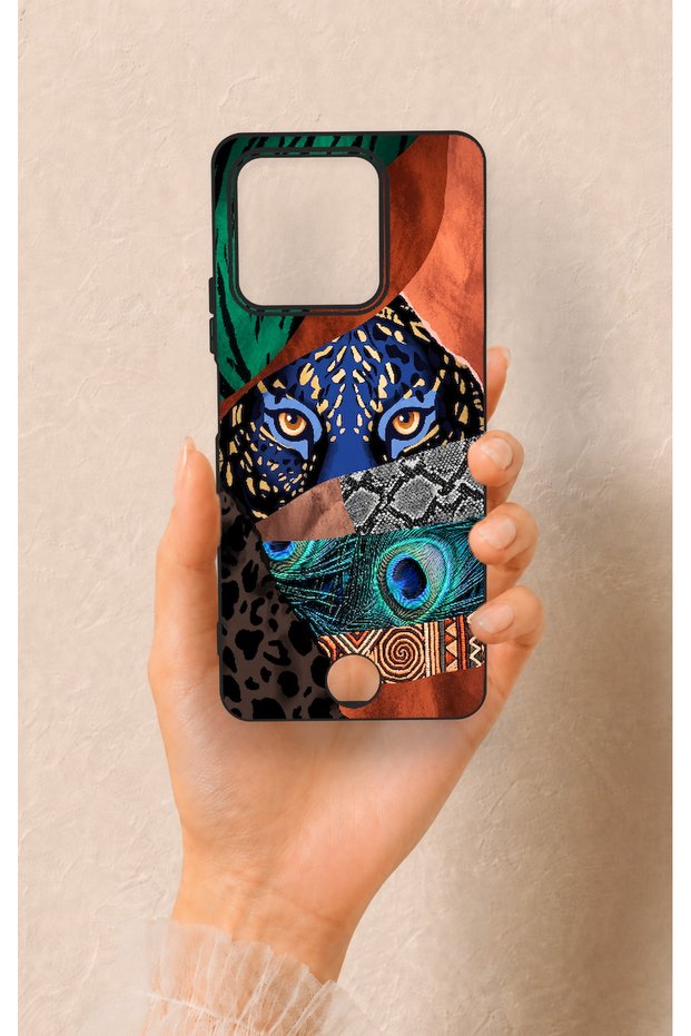 Reeder S71 Compatible Amazon Tiger Patterned Silicone Case