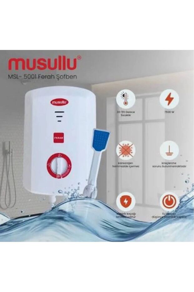 ELEKTRİKLİ ŞOFBEN 7500W A KALİTE