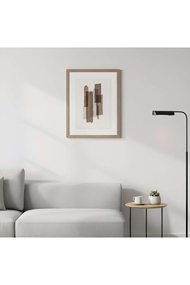 Dunara Framed Wall Art 40x50cm - Brown