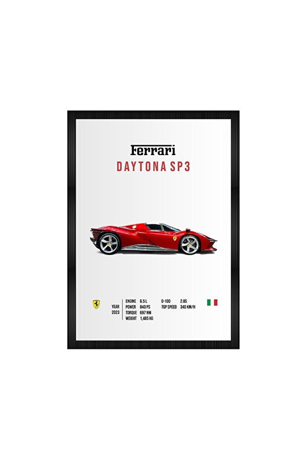 Premium Canvas Digital Print Wall Art A4 Framed Poster for Home Office Decor Gift Piece