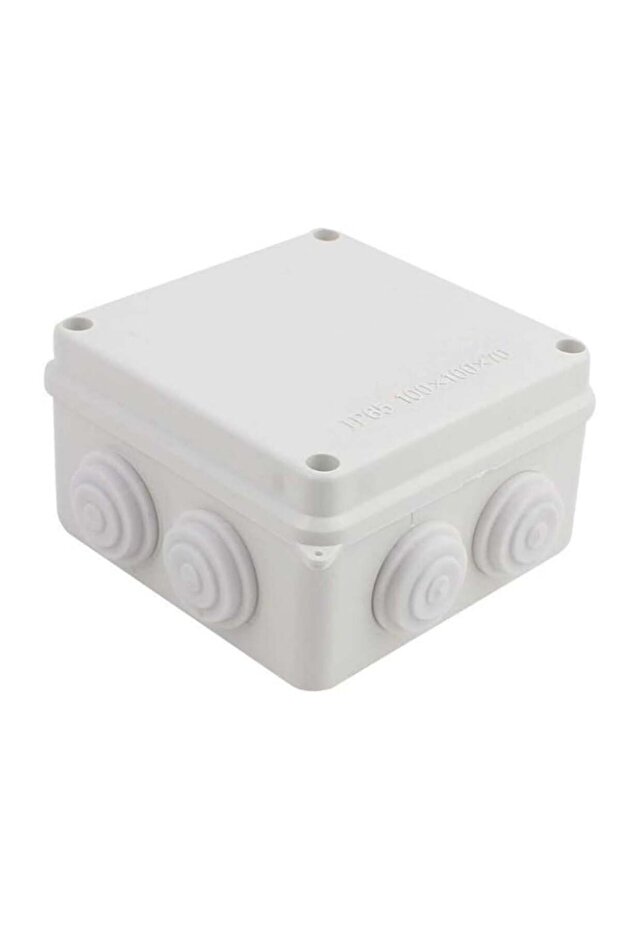 علبة توزيع وحماية الكاميرات (Junction Box) من HiTech مقاس 10x10x7 سم