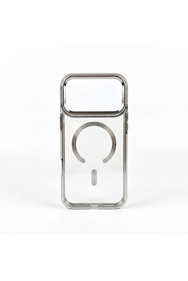 Protective Backshell Magsafe Color Case For Iphone 17Pro(Silver)