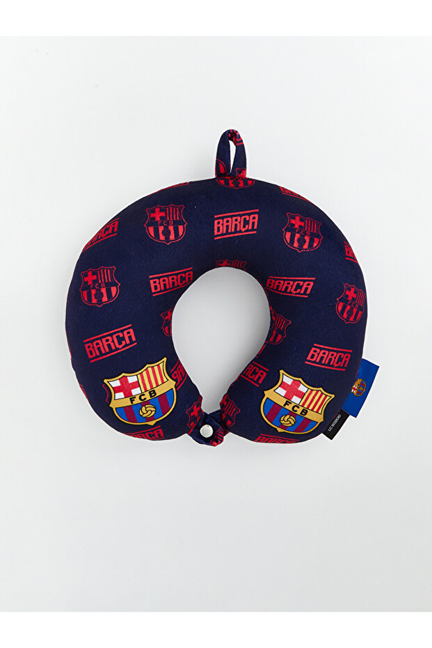 Mixed Fc Barcelona Printed Neck Pillow