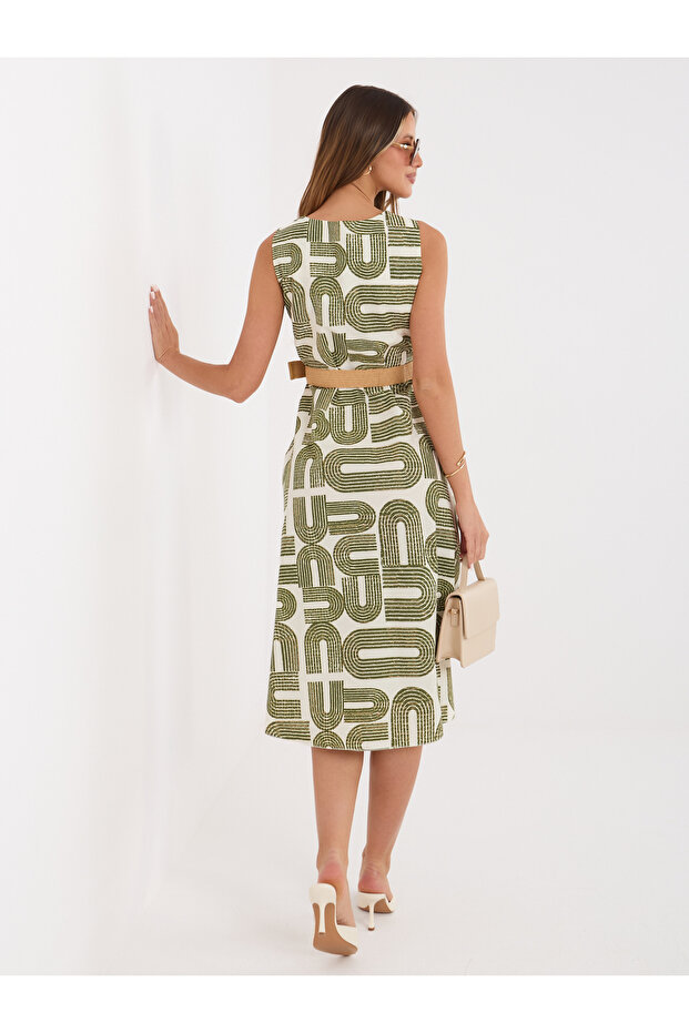 Rochie Dama Verde - 5